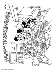 Thanksgiving Coloring Pages. Free Printable Pictures (70)