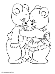 Valentine’s Day coloring pages - Coloring Pages