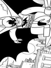 Batman Coloring pages Lego for kids