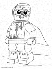 Lego Batman movie pages to color