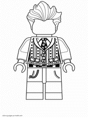Lego Joker coloring pages for free
