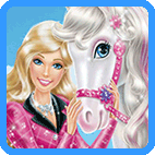 All coloring pages of Barbie Pony Tale