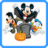 Halloween coloring pages with Disney characters