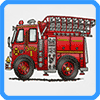Fire truck coloring pages for boys