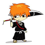 Bleach. Anime coloring pages for teens