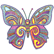 Free Butterfly Coloring Pages For Adults