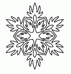 Snowflake pattern templates