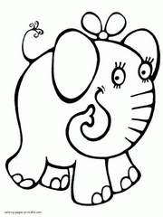 Preschool Coloring Pages Animals Printable Sheets For Kids