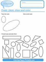1st Grade Shapes Worksheets Printable