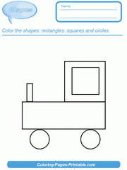 2d Shapes Worksheets. Objects From Basic Shapes